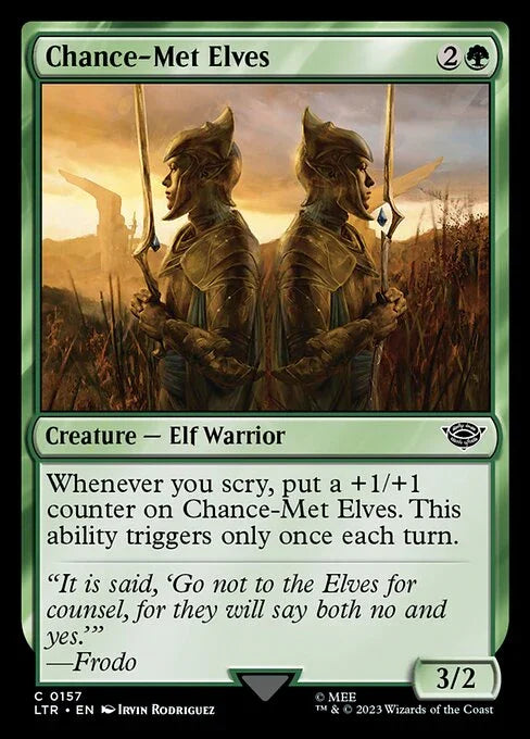 [Foil] LTR 157 Chance-Met Elves C