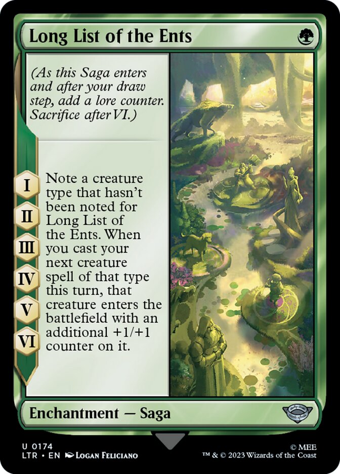 LTR 174 Long List of the Ents U