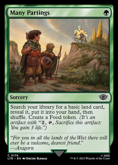 [Foil] LTR 176 Many Partings C