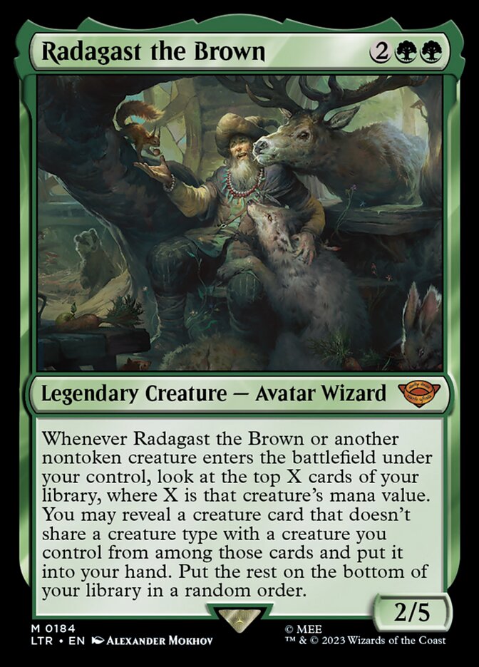 LTR 184 Radagast the Brown M