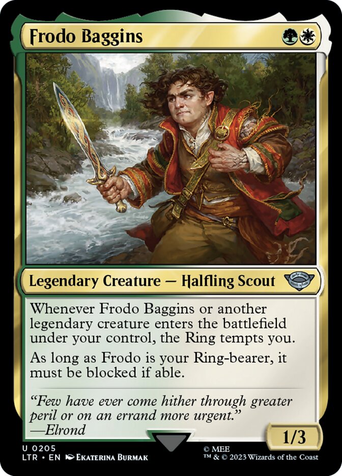 LTR 205 Frodo Baggins U