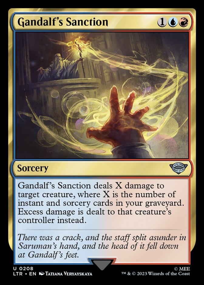 LTR 208 Gandalf's Sanction U