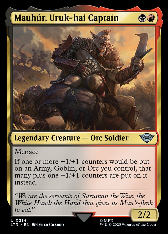 LTR 214 Mauhur, Uruk-hai Captain U