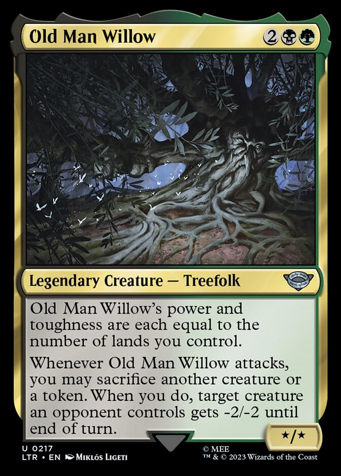 LTR 217 Old Man Willow U