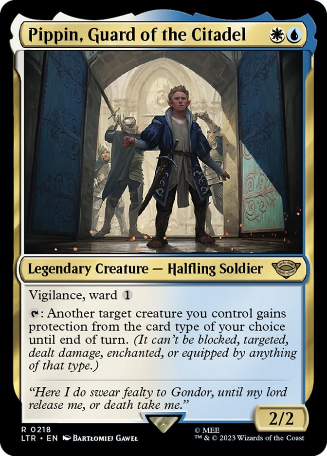 LTR 218 Pippin, Guard of the Citadel R