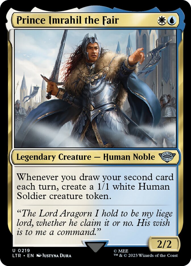 LTR 219 Prince Imrahil the Fair U