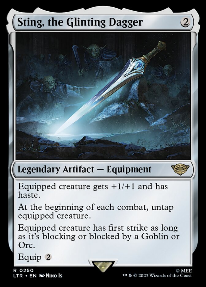 LTR 250 Sting, the Glinting Dagger R