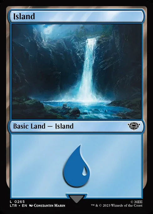 [Foil] LTR 265 Island (0265) L