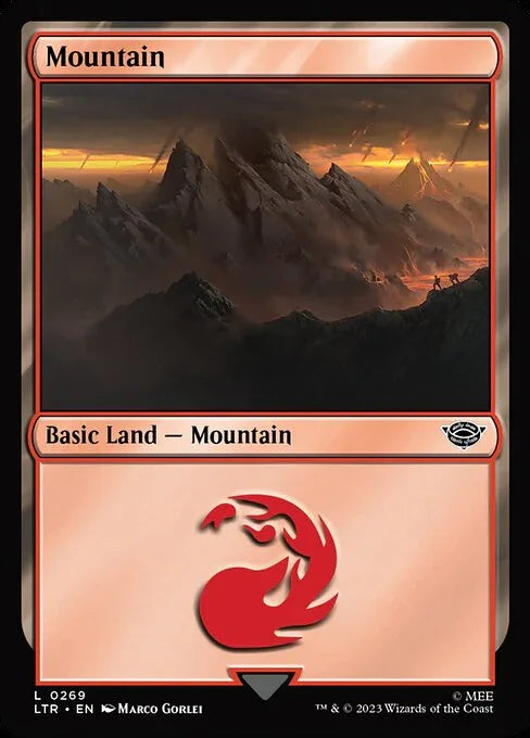 [Foil] LTR 269 Mountain (0269) L