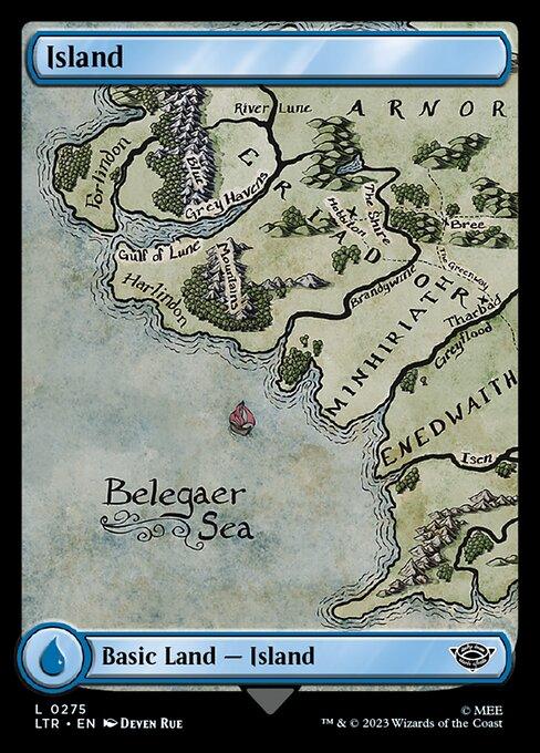 [Foil] LTR 275 Island (0275) L