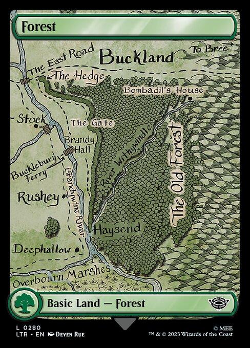 [Foil] LTR 280 Forest (0280) L