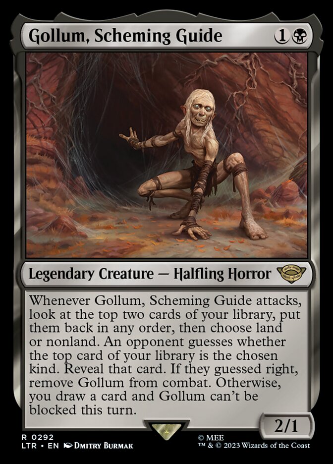 LTR 292 Gollum, Scheming Guide R