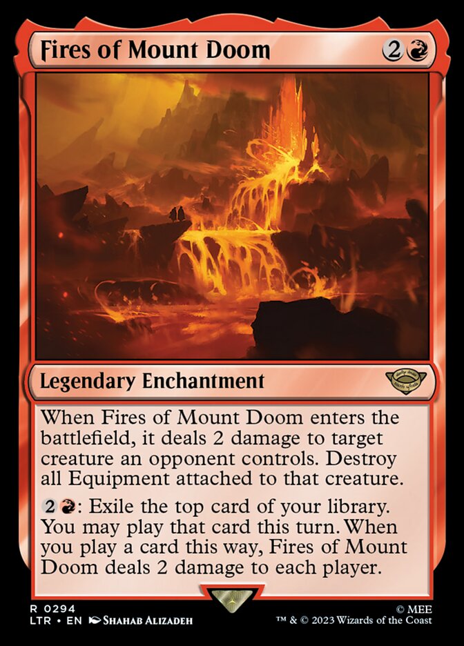 LTR 294 Fires of Mount Doom R
