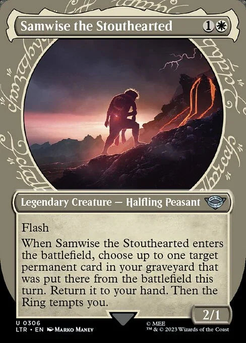 [Foil] LTR 306 Samwise the Stouthearted (Showcase) U