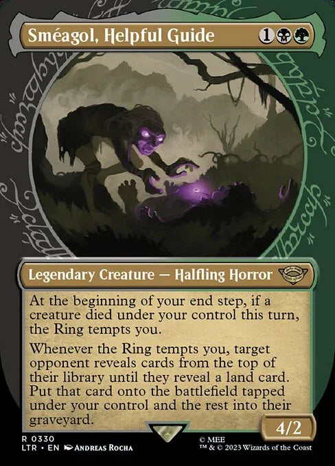 [Foil] LTR 330 Smeagol, Helpful Guide (Showcase) R