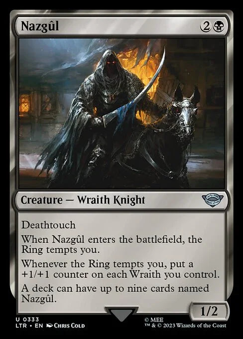 [Foil] LTR 333 Nazgul (0333) U