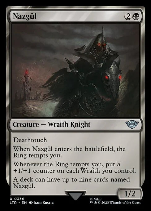 [Foil] LTR 336 Nazgul (0336) U
