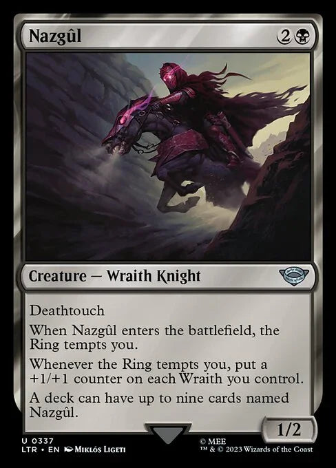 [Foil] LTR 337 Nazgul (0337) U