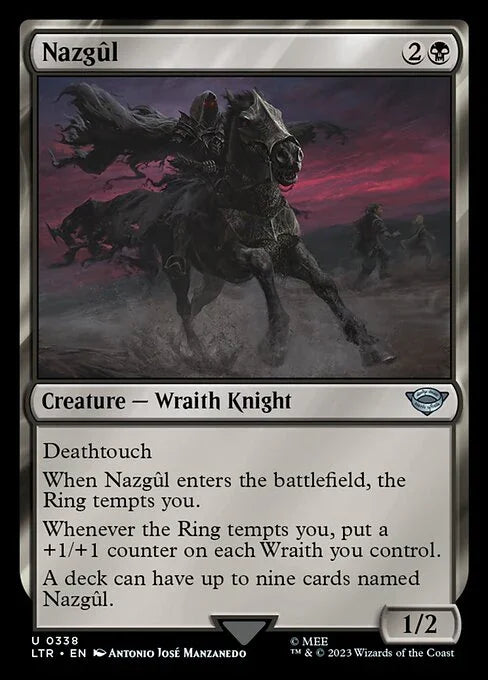 [Foil] LTR 338 Nazgul (0338) U