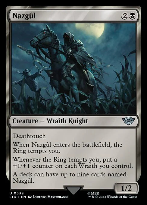[Foil] LTR 339 Nazgul (0339) U
