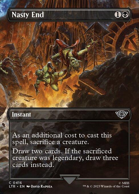 [Foil] LTR 416 Nasty End (Borderless) C