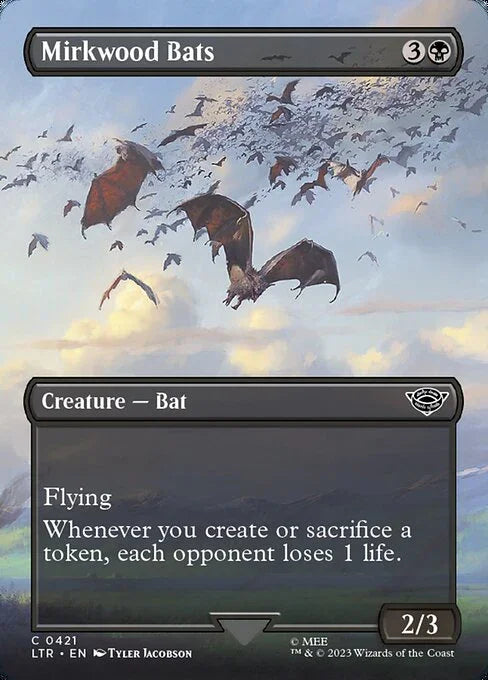[Foil] LTR 421 Mirkwood Bats (Borderless) C