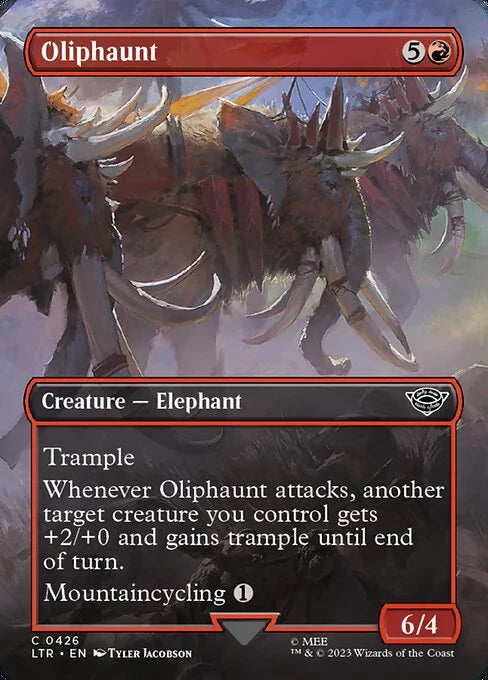 [Foil] LTR 426 Oliphaunt (Borderless) C