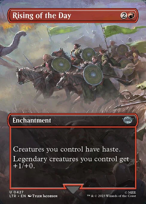 [Foil] LTR 427 Rising of the Day (Borderless) U
