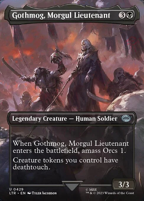 [Foil] LTR 429 Gothmog, Morgul Lieutenant (Borderless) U