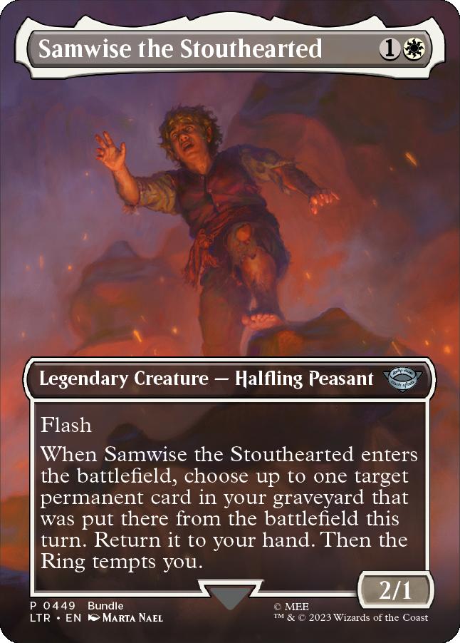 [Foil] LTR 449 Samwise the Stouthearted U (Bundle Foil)