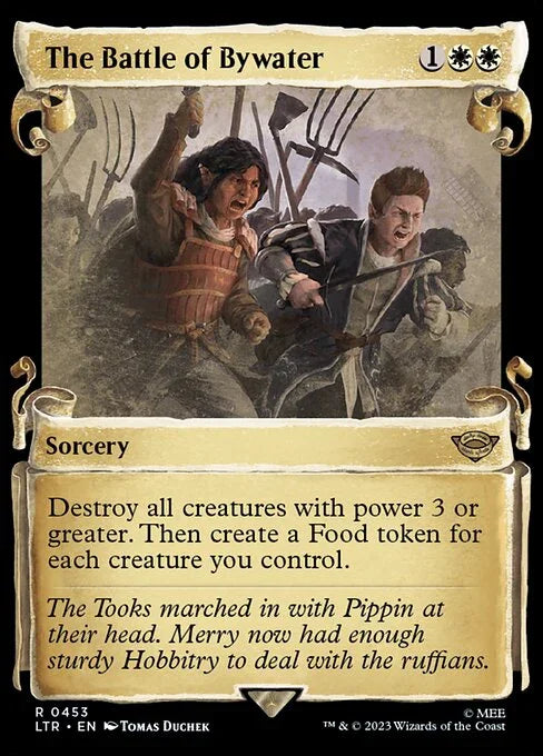 [Foil] LTR 453 The Battle of Bywater (0453 - Scroll Showcase - Silver Foil) R