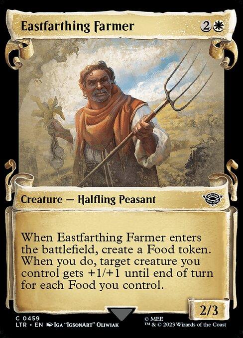 [Foil] LTR 459 Eastfarthing Farmer (0459 - Scroll Showcase - Silver Foil) C