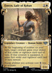 [Foil] LTR 461 Eowyn, Lady of Rohan (0461 - Scroll Showcase - Silver Foil) U