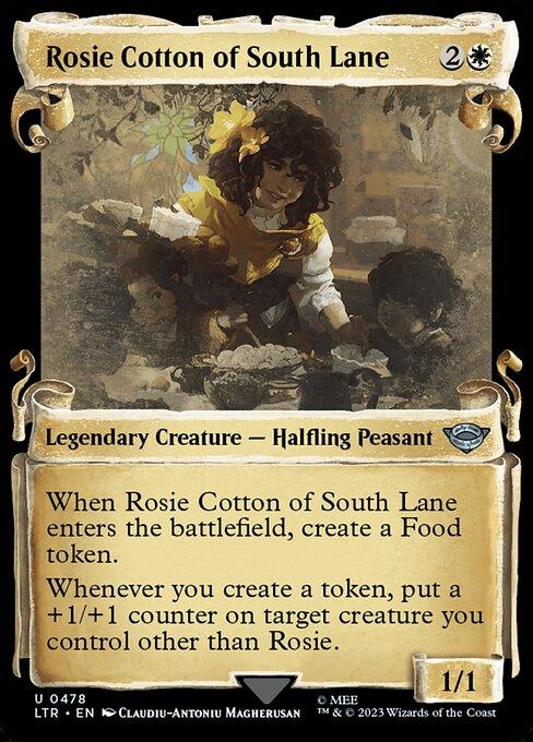 [Foil] LTR 478 Rosie Cotton of South Lane (0478 - Scroll Showcase - Silver Foil) U