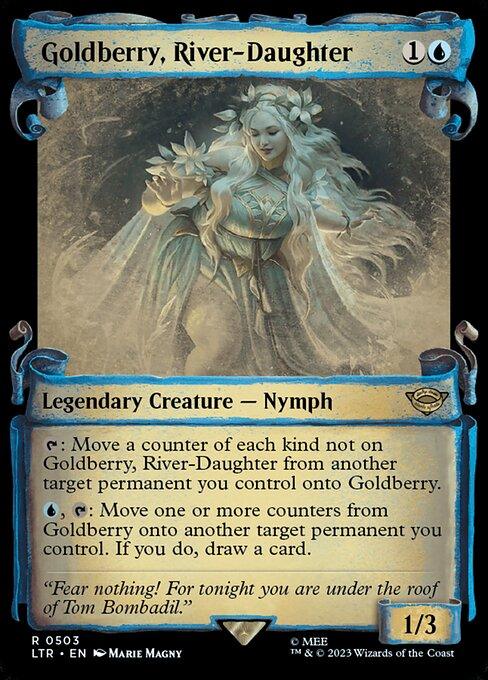 [Foil] LTR 503 Goldberry, River-Daughter (0503 - Scroll Showcase - Silver Foil) R