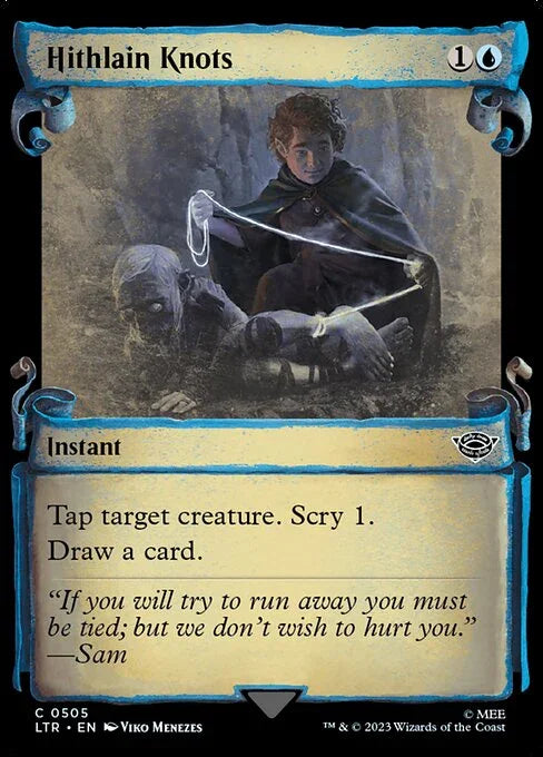 [Foil] LTR 505 Hithlain Knots (0505 - Scroll Showcase - Silver Foil) C