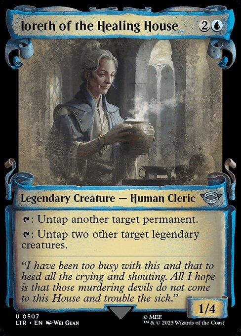 [Foil] LTR 507 Ioreth of the Healing House (0507 - Scroll Showcase - Silver Foil) U