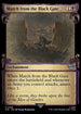 [Foil] LTR 545 March from the Black Gate (0545 - Scroll Showcase - Silver Foil) U