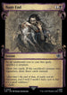 [Foil] LTR 550 Nasty End (0550 - Scroll Showcase - Silver Foil) C