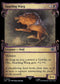 [Foil] LTR 560 Snarling Warg (0560 - Scroll Showcase - Silver Foil) C