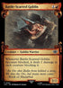 [Foil] LTR 566 Battle-Scarred Goblin (0566 - Scroll Showcase - Silver Foil) C