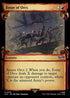 [Foil] LTR 579 Foray of Orcs (0579 - Scroll Showcase - Silver Foil) U