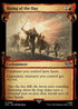 [Foil] LTR 596 Rising of the Day (0596 - Scroll Showcase - Silver Foil) U