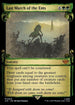 [Foil] LTR 623 Last March of the Ents (0623 - Scroll Showcase - Silver Foil) M