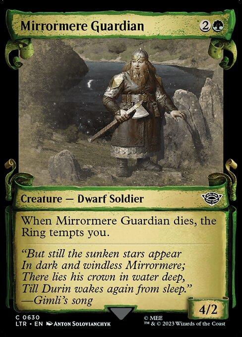 [Foil] LTR 630 Mirrormere Guardian (0630 - Scroll Showcase - Silver Foil) C