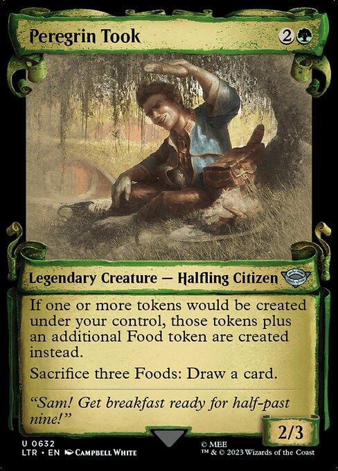 [Foil] LTR 632 Peregrin Took (0632 - Scroll Showcase - Silver Foil) U