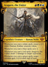 [Foil] LTR 643 Aragorn, the Uniter (0643 - Scroll Showcase - Silver Foil) M