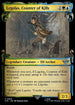 [Foil] LTR 663 Legolas, Counter of Kills (0663 - Scroll Showcase - Silver Foil) U