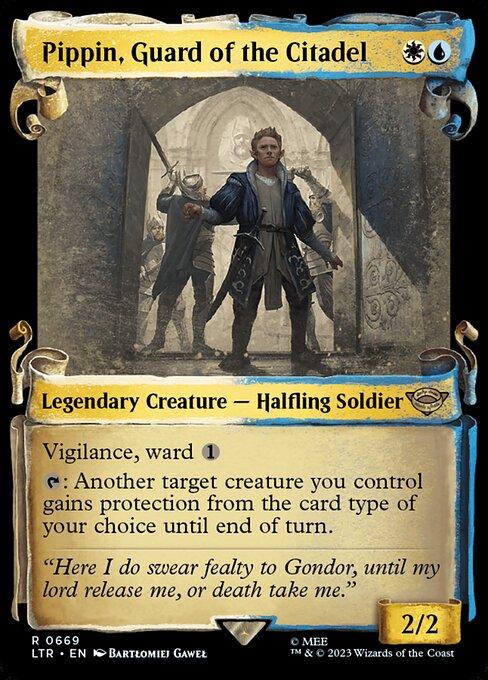 [Foil] LTR 669 Pippin, Guard of the Citadel (0669 - Scroll Showcase - Silver Foil) R