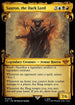 [Foil] LTR 675 Sauron, the Dark Lord (0675 - Scroll Showcase - Silver Foil) M